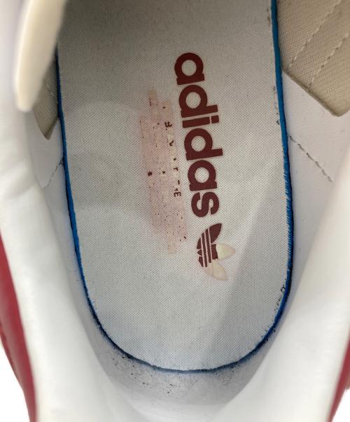 adidas（アディダス）adidas (アディダス) Gazelle 'Aluminium Burgundy（ガゼル アルミニウム バーガンディ） アイボリー×レッド サイズ:25.5の古着・服飾アイテム