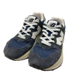 NEW BALANCE（ニューバランス）の古着「ローカットスニーカー」｜ネイビー×アイボリー