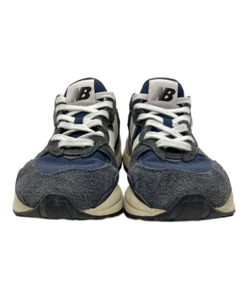 NEW BALANCE（ニューバランス）NEW BALANCE (ニューバランス) ローカットスニーカー ネイビー×アイボリー サイズ:26の古着・服飾アイテム