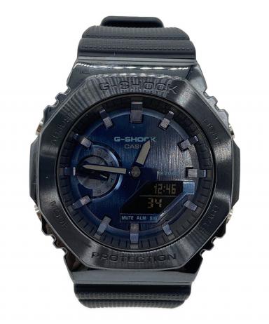 中古・古着通販】CASIO (カシオ) 腕時計/G-SHOCK/GM-2100N ネイビー
