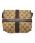 GUCCI (グッチ) GGキャンバスウエストバッグ ベージュ：25000円