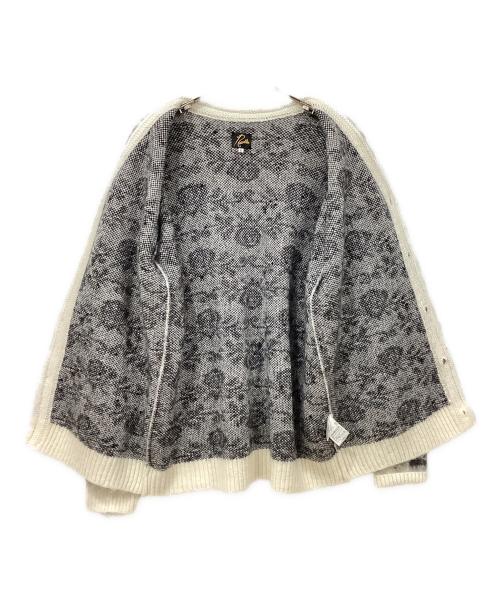 Needles（ニードルズ）Needles (ニードルズ) 厚手カーディガン グレー サイズ:Lサイズの古着・服飾アイテム