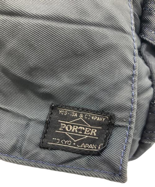PORTER（ポーター）PORTER (ポーター) ボディバッグ ブラック×ブルーの古着・服飾アイテム