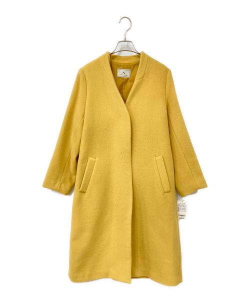 N.（エヌドット）N. (エヌドット) コート イエロー サイズ:Sの古着・服飾アイテム