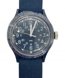 TIMEX（タイメックス）の古着「デジアナウォッチ」｜ネイビー