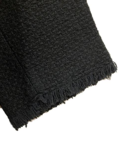 journal standard L'essage（ジャーナルスタンダード レサージュ）journal standard L'essage (ジャーナルスタンダード レサージュ) GIOLICA ツイードBIGジャケット ブラック サイズ:-の古着・服飾アイテム