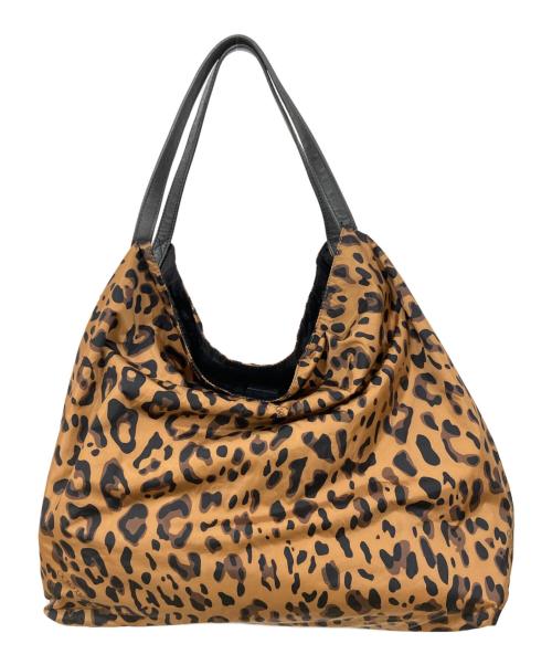 JIMMY CHOO（ジミーチュウ）JIMMY CHOO (ジミーチュウ) トートバッグ ブラウン×ブラックの古着・服飾アイテム