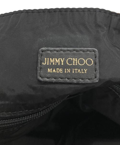 JIMMY CHOO（ジミーチュウ）JIMMY CHOO (ジミーチュウ) トートバッグ ブラウン×ブラックの古着・服飾アイテム