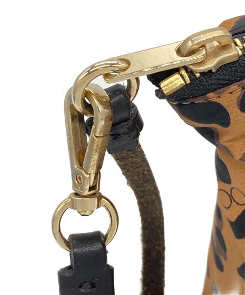 JIMMY CHOO（ジミーチュウ）JIMMY CHOO (ジミーチュウ) トートバッグ ブラウン×ブラックの古着・服飾アイテム