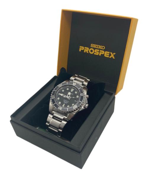 SEIKO（セイコー）SEIKO (セイコー) キネティックダイバーズウォッチ ブラックの古着・服飾アイテム