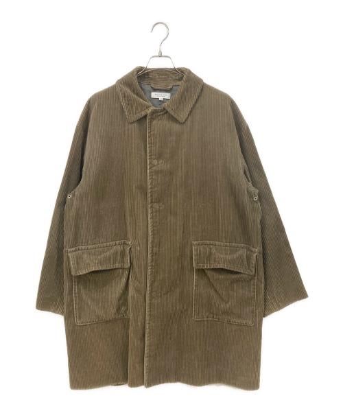 BEAUTY&YOUTH（ビューティーアンドユース）BEAUTY&YOUTH (ビューティーアンドユース) コーデュロイコート カーキ サイズ:XLの古着・服飾アイテム