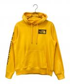 THE NORTH FACEザ ノース フェイス）の古着「プルオーバーパーカー」｜イエロー