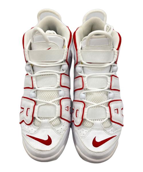 NIKE（ナイキ）NIKE (ナイキ) ハイカットスニーカー ホワイト×レッド サイズ:27の古着・服飾アイテム