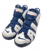 NIKEナイキ）の古着「AIR MORE UP TEMPO」｜ブルー×ホワイト