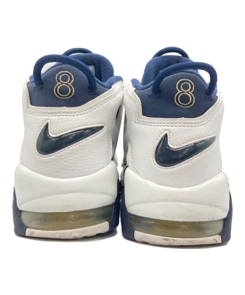 NIKE（ナイキ）NIKE (ナイキ) AIR MORE UP TEMPO ブルー×ホワイト サイズ:27の古着・服飾アイテム
