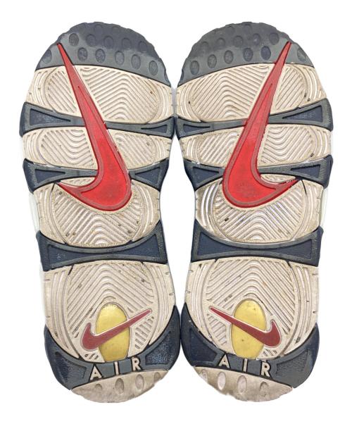 NIKE（ナイキ）NIKE (ナイキ) AIR MORE UP TEMPO ブルー×ホワイト サイズ:27の古着・服飾アイテム