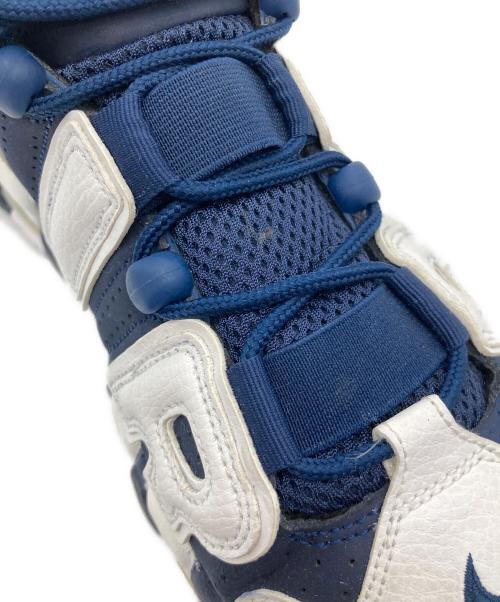 NIKE（ナイキ）NIKE (ナイキ) AIR MORE UP TEMPO ブルー×ホワイト サイズ:27の古着・服飾アイテム
