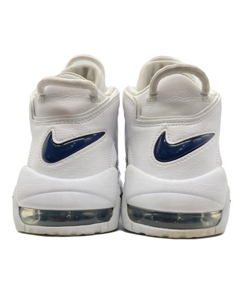 NIKE（ナイキ）NIKE (ナイキ) AIR MORE UPTEMPO 96 ホワイト×ネイビー サイズ:27の古着・服飾アイテム