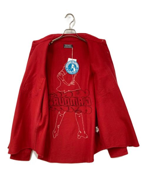 Hysteric Glamour（ヒステリックグラマー）Hysteric Glamour (ヒステリックグラマー) 長袖シャツ レッド サイズ:XLサイズ 未使用品の古着・服飾アイテム