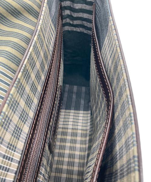 MOTHERHOUSE（マザーハウス）MOTHERHOUSE (マザーハウス) ショルダーバッグ ダークブラウンの古着・服飾アイテム