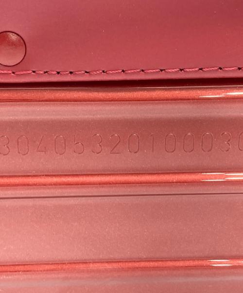 RIMOWA（リモワ）RIMOWA (リモワ) キャリーバッグ レッドの古着・服飾アイテム