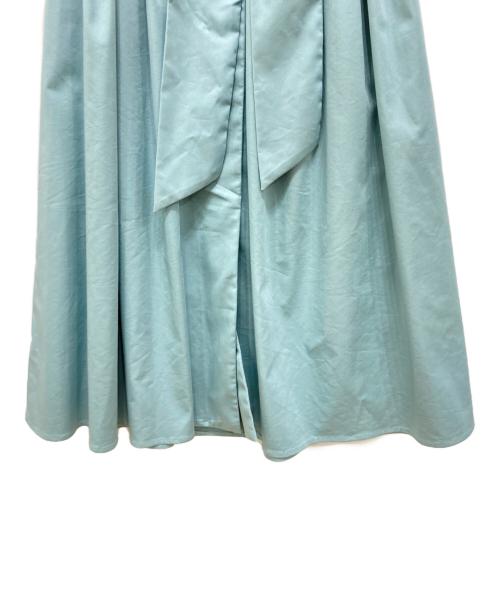 Sov.（ソブ）Sov. (ソブ) 長袖ワンピース ブルー サイズ:36の古着・服飾アイテム