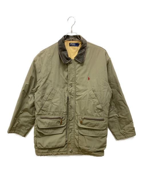 POLO RALPH LAUREN（ポロ・ラルフローレン）POLO RALPH LAUREN (ポロ・ラルフローレン) ハンティングジャケット オリーブ サイズ:Mサイズの古着・服飾アイテム