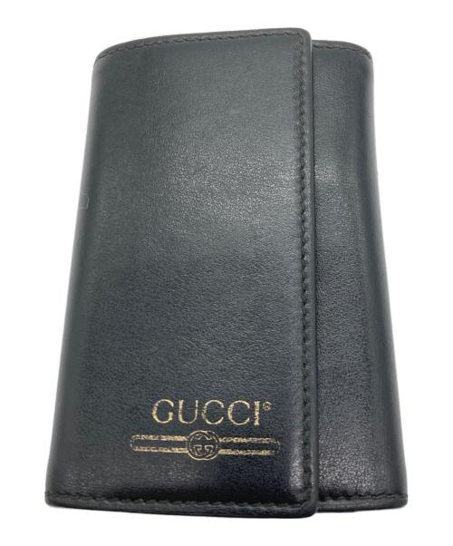 GUCCI（グッチ）GUCCI (グッチ) キーケース ブラックの古着・服飾アイテム