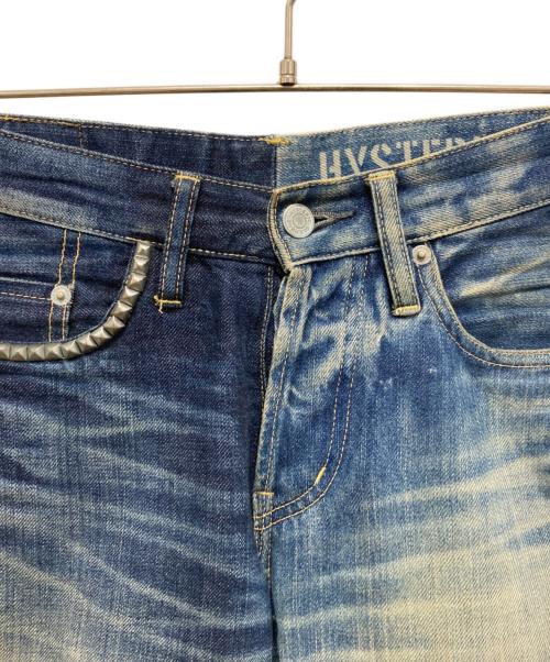 Hysteric Glamour（ヒステリックグラマー）Hysteric Glamour (ヒステリックグラマー) スリムストレートデニムパンツ インディゴ サイズ:SIZE 28の古着・服飾アイテム