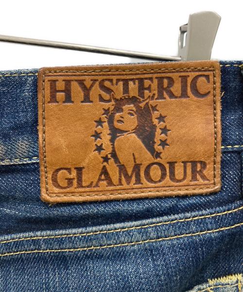 Hysteric Glamour（ヒステリックグラマー）Hysteric Glamour (ヒステリックグラマー) スリムストレートデニムパンツ インディゴ サイズ:SIZE 28の古着・服飾アイテム