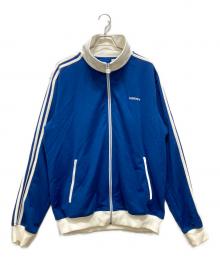 adidas（アディダス）の古着「トラックジャケット」｜ブルー×ホワイト