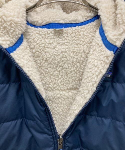 Patagonia（パタゴニア）Patagonia (パタゴニア) リバーシブルジャケット ネイビー×アイボリー サイズ:XLサイズの古着・服飾アイテム