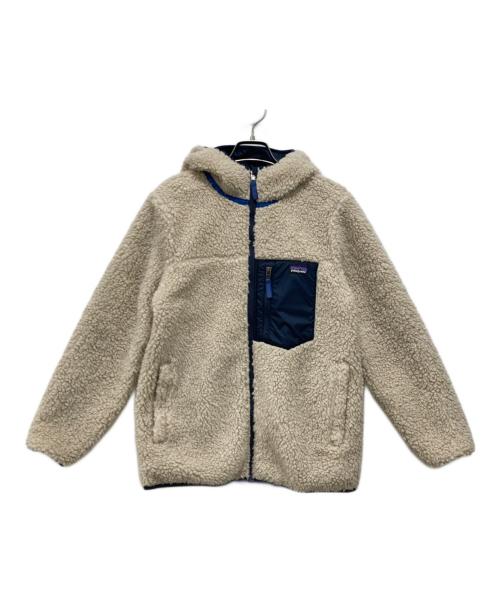 Patagonia（パタゴニア）Patagonia (パタゴニア) リバーシブルジャケット ネイビー×アイボリー サイズ:XLサイズの古着・服飾アイテム