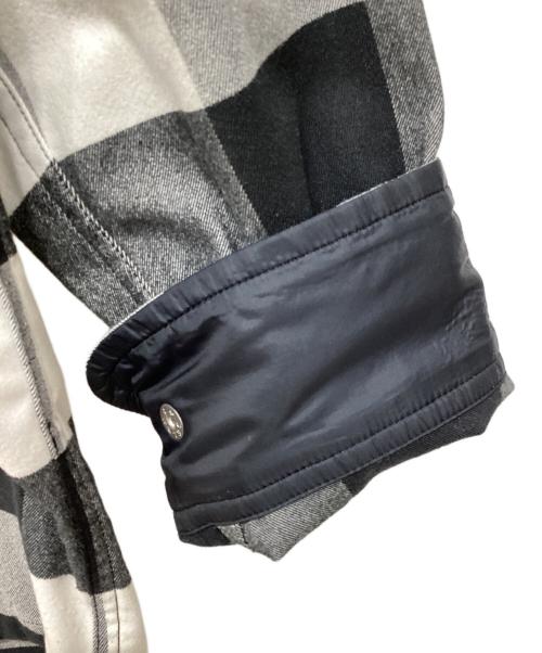 THE NORTH FACE（ザ ノース フェイス）THE NORTH FACE (ザ ノース フェイス) ロングスリーブヌハッチシャツ グレー×ブラック サイズ:Lの古着・服飾アイテム