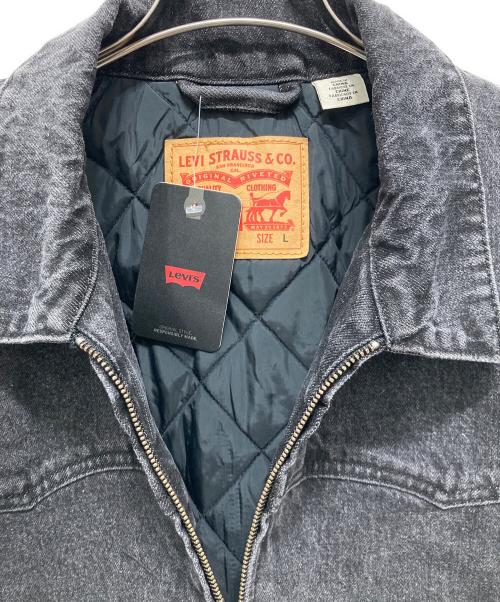 LEVI'S（リーバイス）LEVI'S (リーバイス) デニムジャケット ブラック サイズ:Lサイズ 未使用品の古着・服飾アイテム