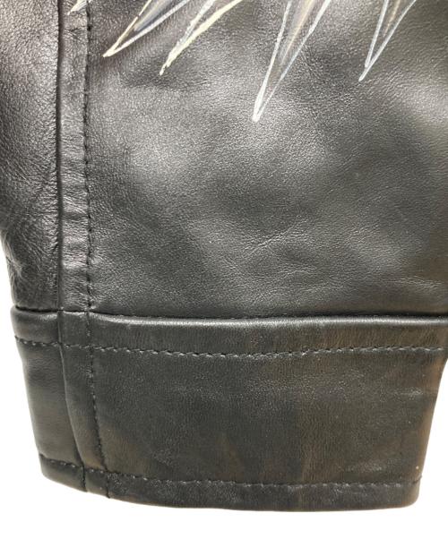 AVIREX（アヴィレックス）AVIREX (アヴィレックス) レザージャケット ブラック サイズ:XLサイズ 未使用品の古着・服飾アイテム