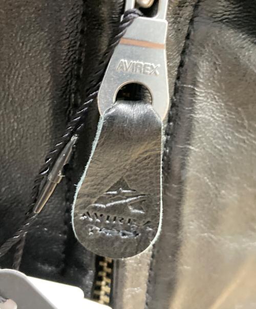 AVIREX（アヴィレックス）AVIREX (アヴィレックス) レザージャケット ブラック サイズ:XLサイズ 未使用品の古着・服飾アイテム