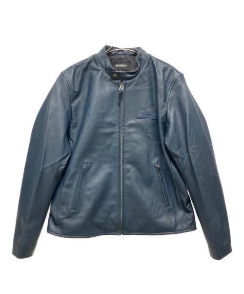 AVIREX（アヴィレックス）AVIREX (アヴィレックス) シープ シングルライダース ネイビー サイズ:2XL 未使用品の古着・服飾アイテム