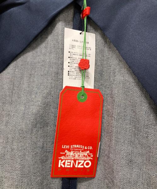 KENZO（ケンゾー）KENZO (ケンゾー) LEVI'S (リーバイス) デニムブレザージャケット インディゴ サイズ:Lサイズ 未使用品の古着・服飾アイテム