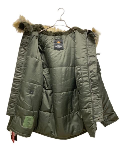 ALPHA（アルファ）ALPHA (アルファ) N-3Bフライトジャケット カーキ サイズ:XLサイズ 未使用品の古着・服飾アイテム
