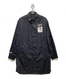 MISHKA NYC（ミシカ）の古着「コーチジャケットライクコート」｜ブラック