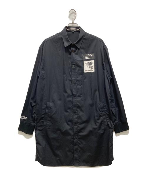 MISHKA NYC（ミシカ）MISHKA NYC (ミシカ) コーチジャケットライクコート ブラック サイズ:XLサイズの古着・服飾アイテム