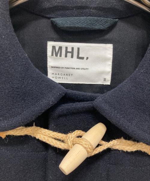 MHL（マーガレットハウエル）MHL (マーガレットハウエル) ダッフルコート ネイビー サイズ:サイズⅡの古着・服飾アイテム