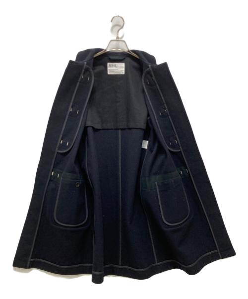 MHL（マーガレットハウエル）MHL (マーガレットハウエル) ダッフルコート ネイビー サイズ:サイズⅡの古着・服飾アイテム