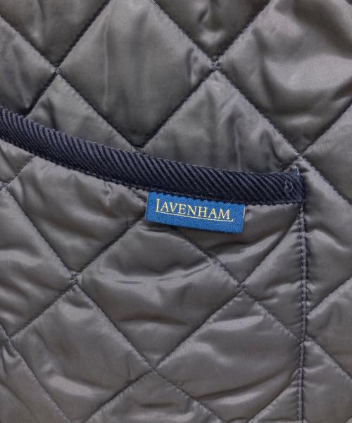 LAVENHAM（ラベンハム）LAVENHAM (ラベンハム) キルティングジャケット ネイビー サイズ:38の古着・服飾アイテム