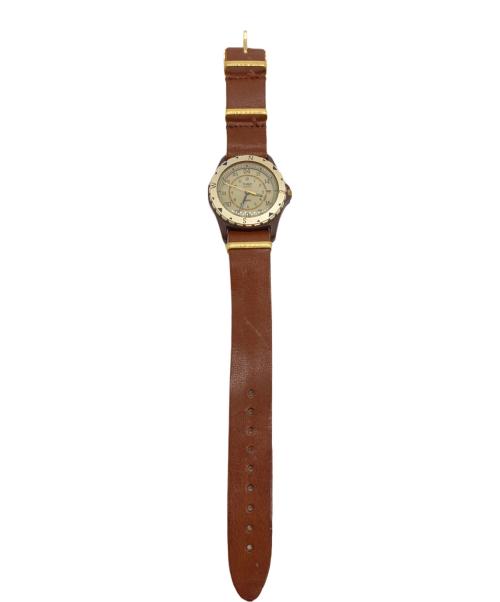 TIMEX（タイメックス）TIMEX (タイメックス) リストウォッチ ベージュの古着・服飾アイテム