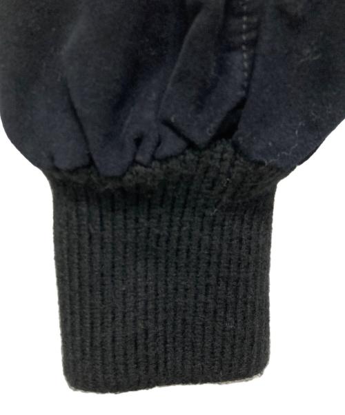 DIESEL（ディーゼル）DIESEL (ディーゼル) short flight jacket back ZIP ブラック サイズ:Mサイズ 未使用品の古着・服飾アイテム