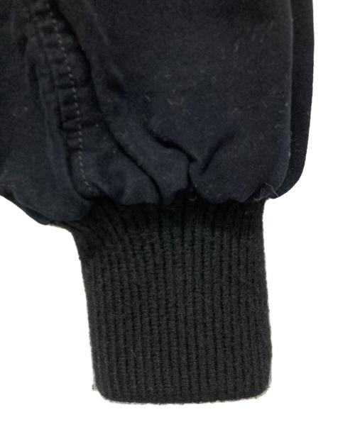 DIESEL（ディーゼル）DIESEL (ディーゼル) short flight jacket back ZIP ブラック サイズ:Mサイズ 未使用品の古着・服飾アイテム