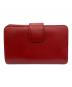 PRADA (プラダ) ラウンドファスナー財布 レッド：15000円