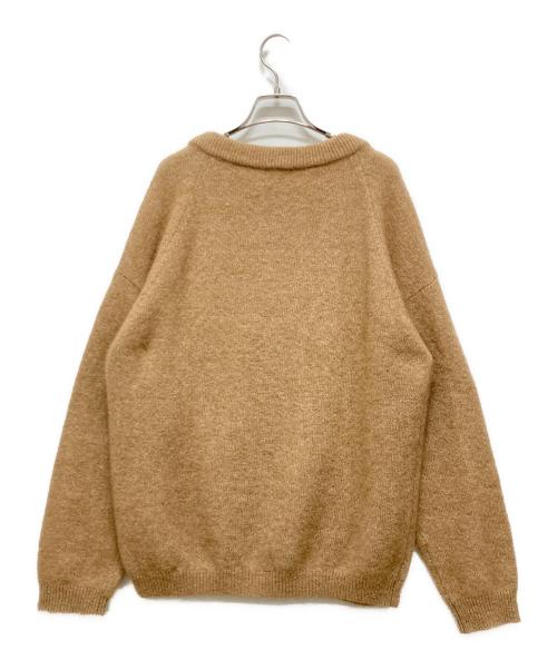 Acne studios（アクネ ストゥディオズ）Acne studios (アクネ ストゥディオズ) 薄手ニット ベージュ サイズ:XSサイズの古着・服飾アイテム